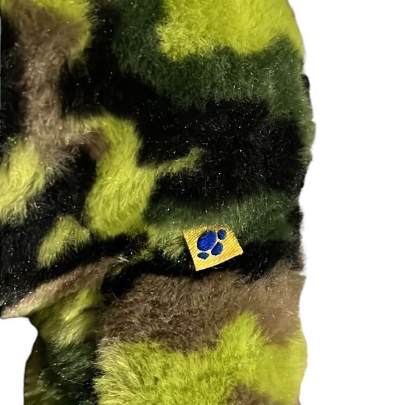 Build-A-Bear Teddy Bear Camouflage Green Military 16” Plush Stuffed Animal BAB - Picture 7 of 9